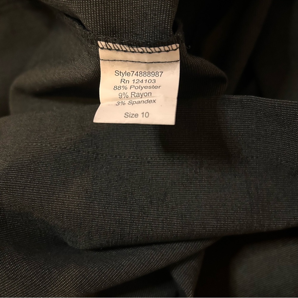 True Envy Black Utility Dress - Size 10 - Picture 11 of 12